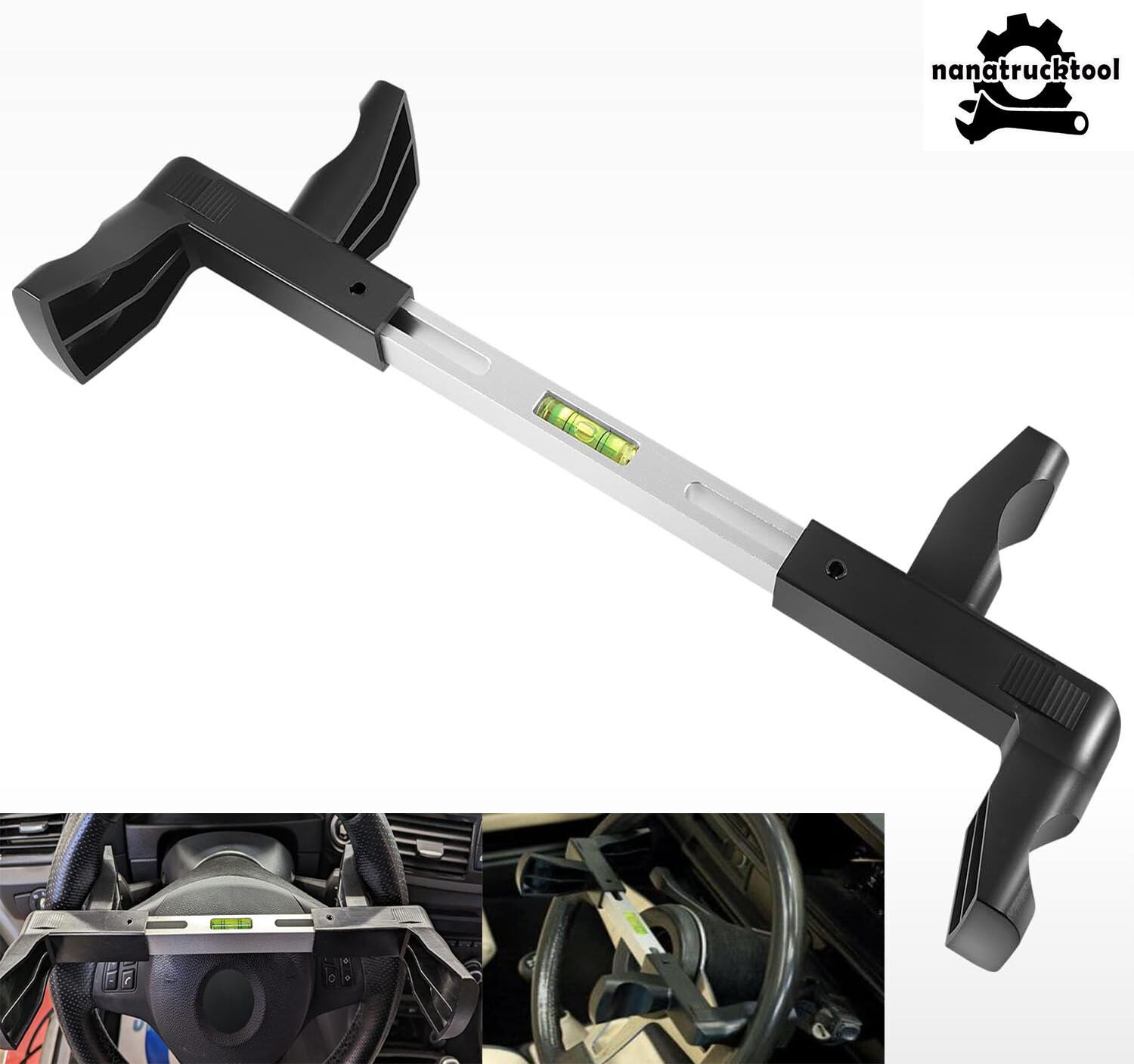 For Car Vans Internal Dia 270-340mm Steering Wheel Level Alignment Tool ATD-3100