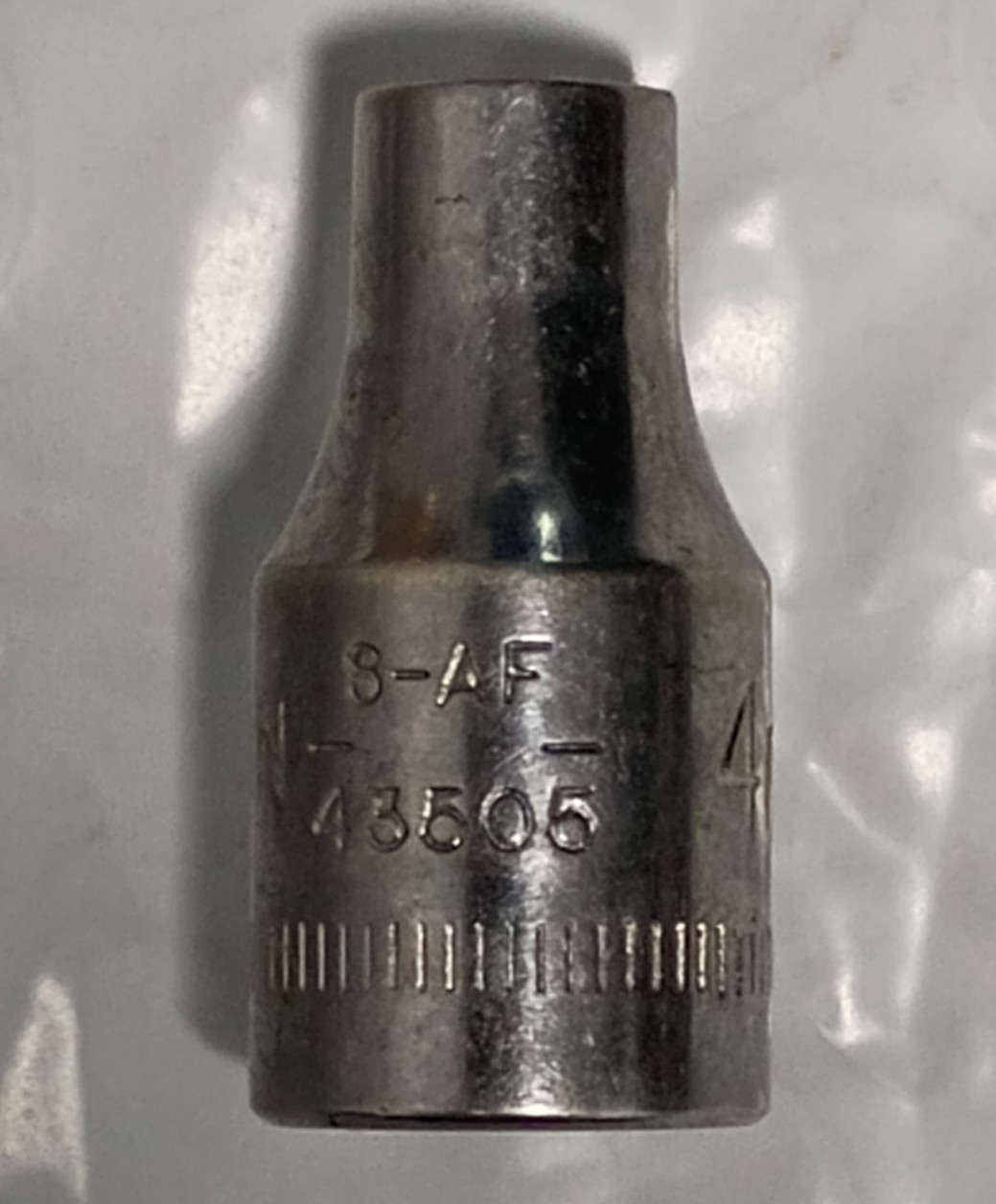 CRAFTSMAN TOOLS USA SAF43505, 1/4″ DRIVE, 4MM. SOCKET, SHALLOW, 6 POINT *NOS*