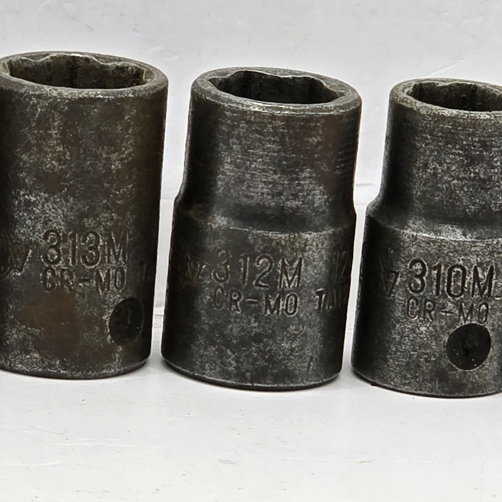 Sunex Impact Sockets Lot Of 8 – 18mm, 17mm, 16mm, 14mm, 13mm, 12mm, 10mm, 7mm