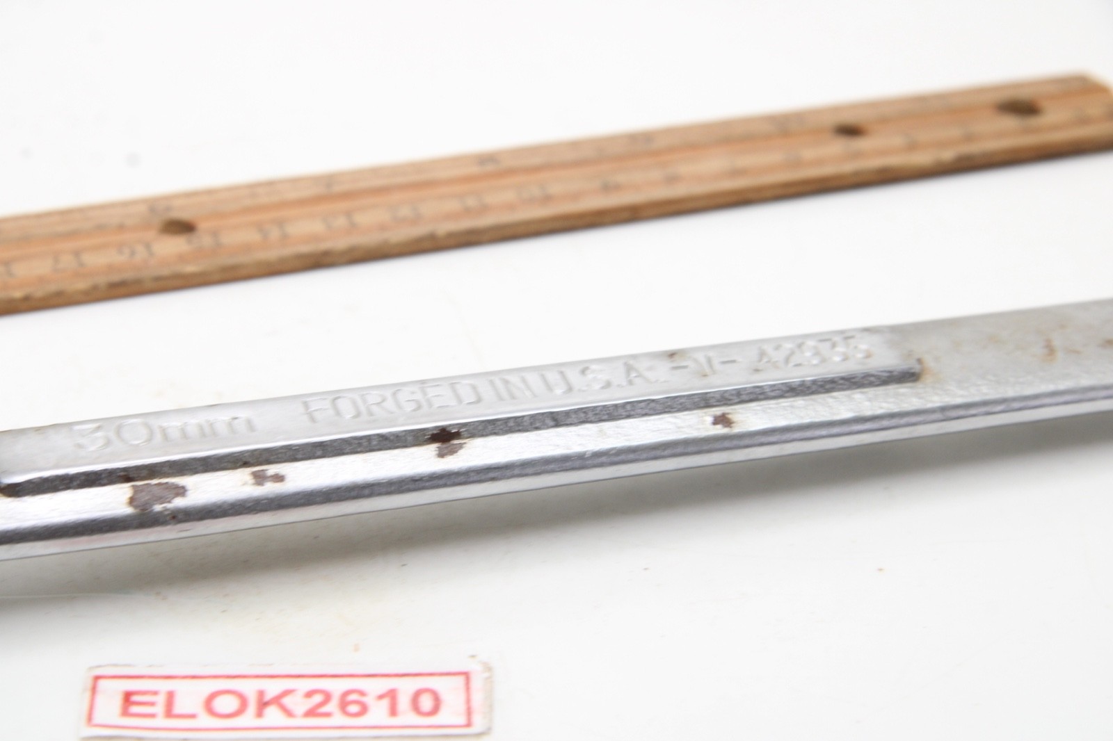 Craftsman V- 42935 30mm Metric Chrome 12 Point Combination Wrench USA