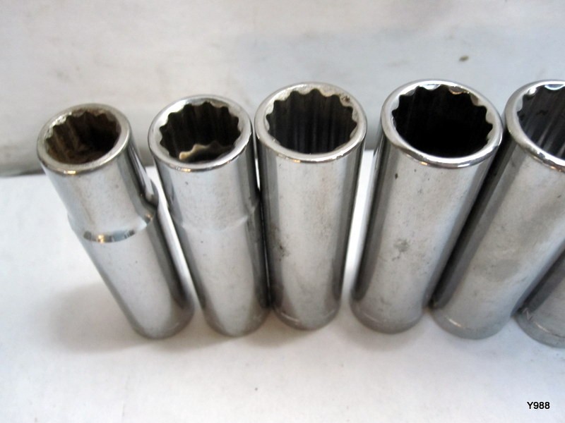 CRAFTSMAN set of 7 sockets mix lot see description