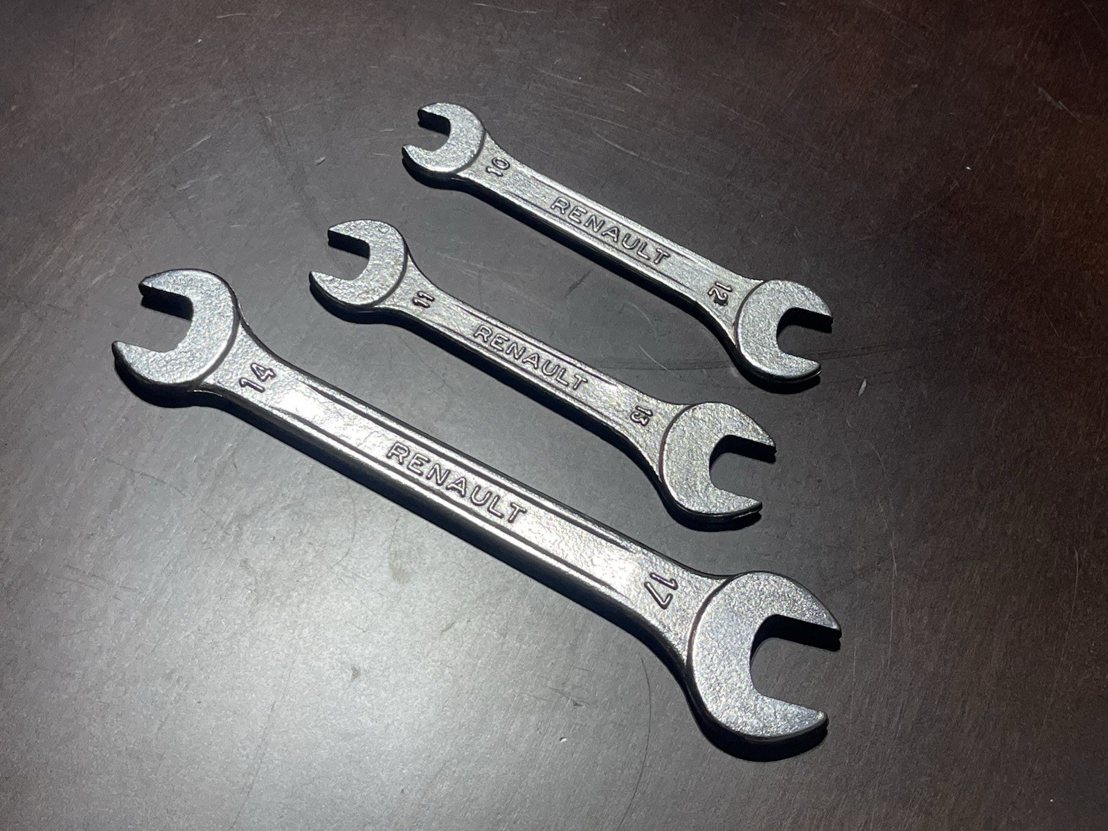 Renault Metric Wrench Lot (17 – 14, 13 – 11, 12 – 10) Made in France 1970’s