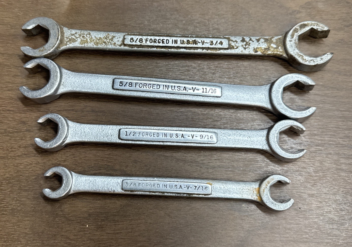 Craftsman USA Flare Nut Wrench Set – 3/8″ 7/16″ 1/2″ 9/16″ 5/8″ 11/16″ 3/4″ 5/8″