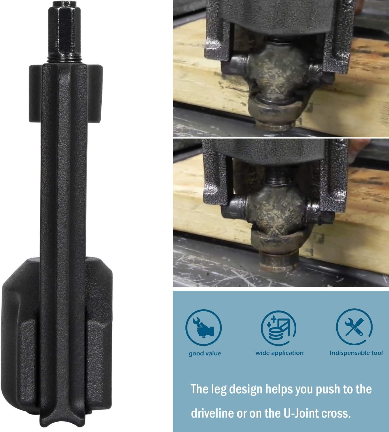 Heavy Duty Universal Joint Puller Press Removal U-Joint Tool Class 1-3 10105