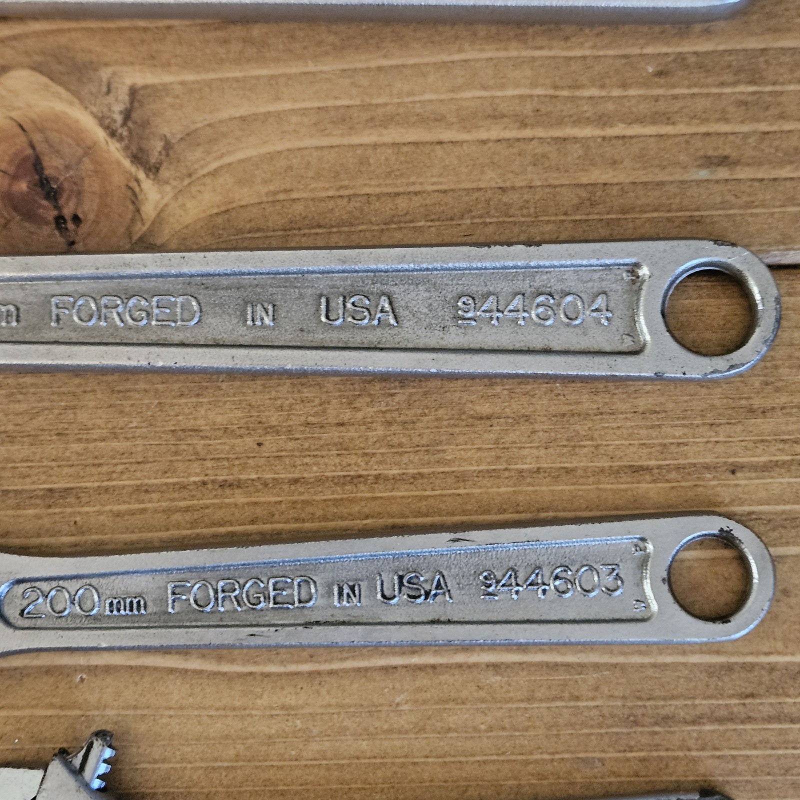 Vintage Craftsman 4″ 6″ 8″ 10″ 12″Adjustable Wrench 44602 44603 44604 444605 USA