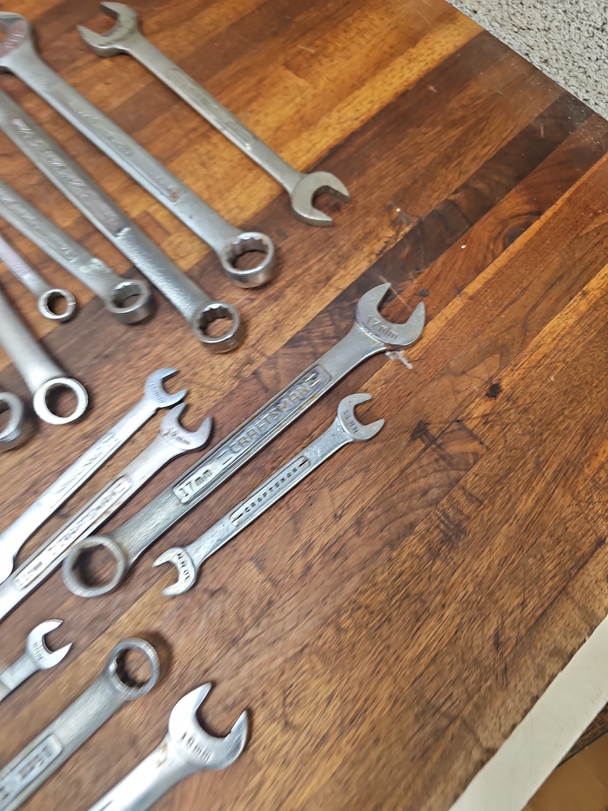 PP15- 50 Vintage USA CRAFTSMAN Wrenches – Assorted SAE & Metric –