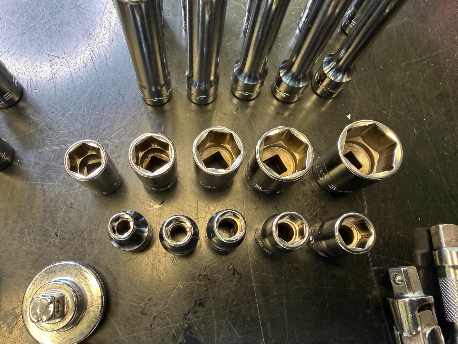 Snap-On 134ATMP 34pc 1/4″ Drive 6-Pt SAE General Service Socket Set 3/16-9/16