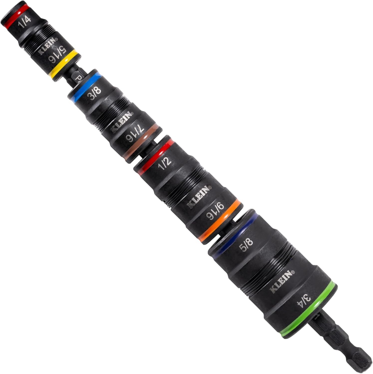 9-in-1 Impact Socket Set with Color-Coded Flip Sockets & Bit Holder – Durable