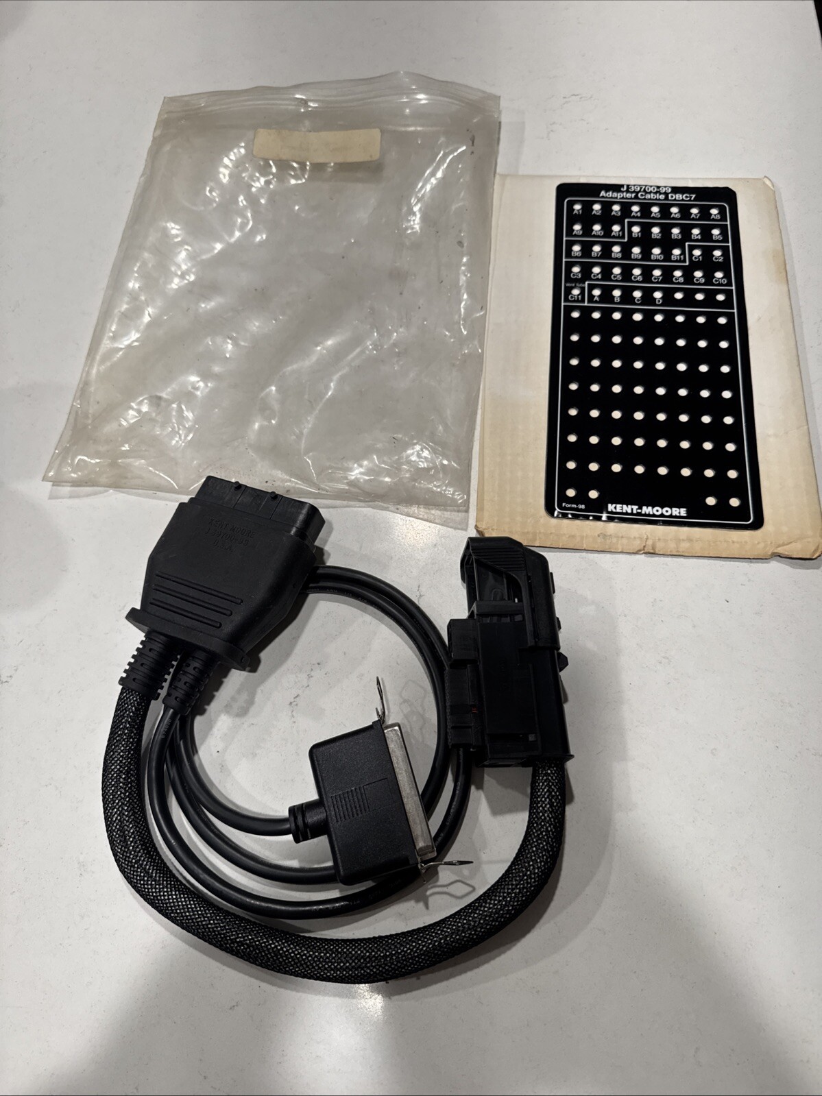 Kent Moore J-39700-99 DBC7 Breakout Box Adapter Cable Tool GM