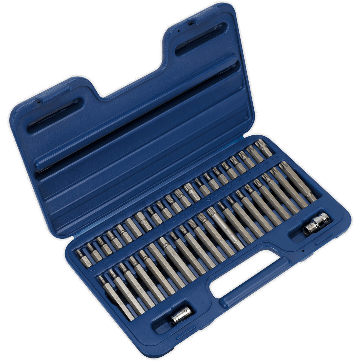 Sealey AK219 42 Piece Torx Spline Hex Bit and Driver Set