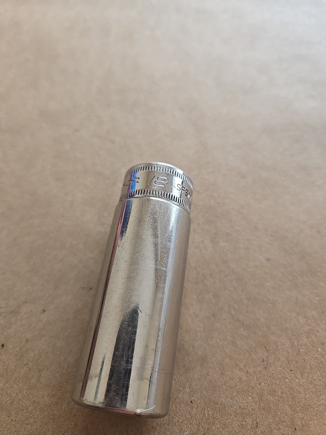 Snap On 3/8″ Drive 18MM 6PT Metric Chrome Deep Socket SFSM18