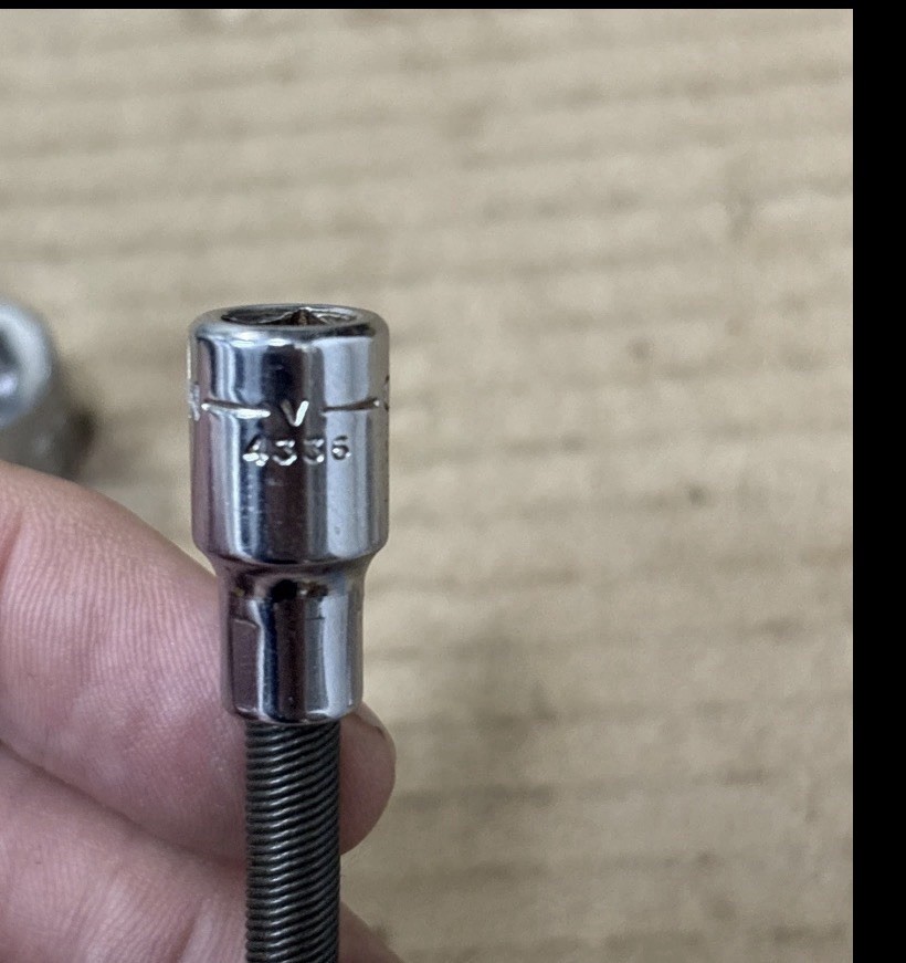 Vintage Craftsman 10pc. 6 Pt. 1/4 drive sockets 4” flex extension