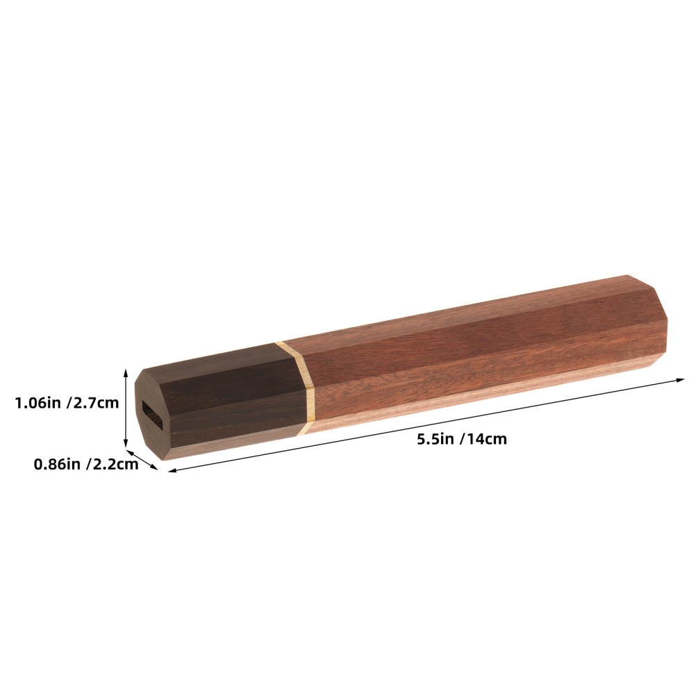 Japanese Handle Replacement: Traditional Wooden Grip Octagon Wood Handle