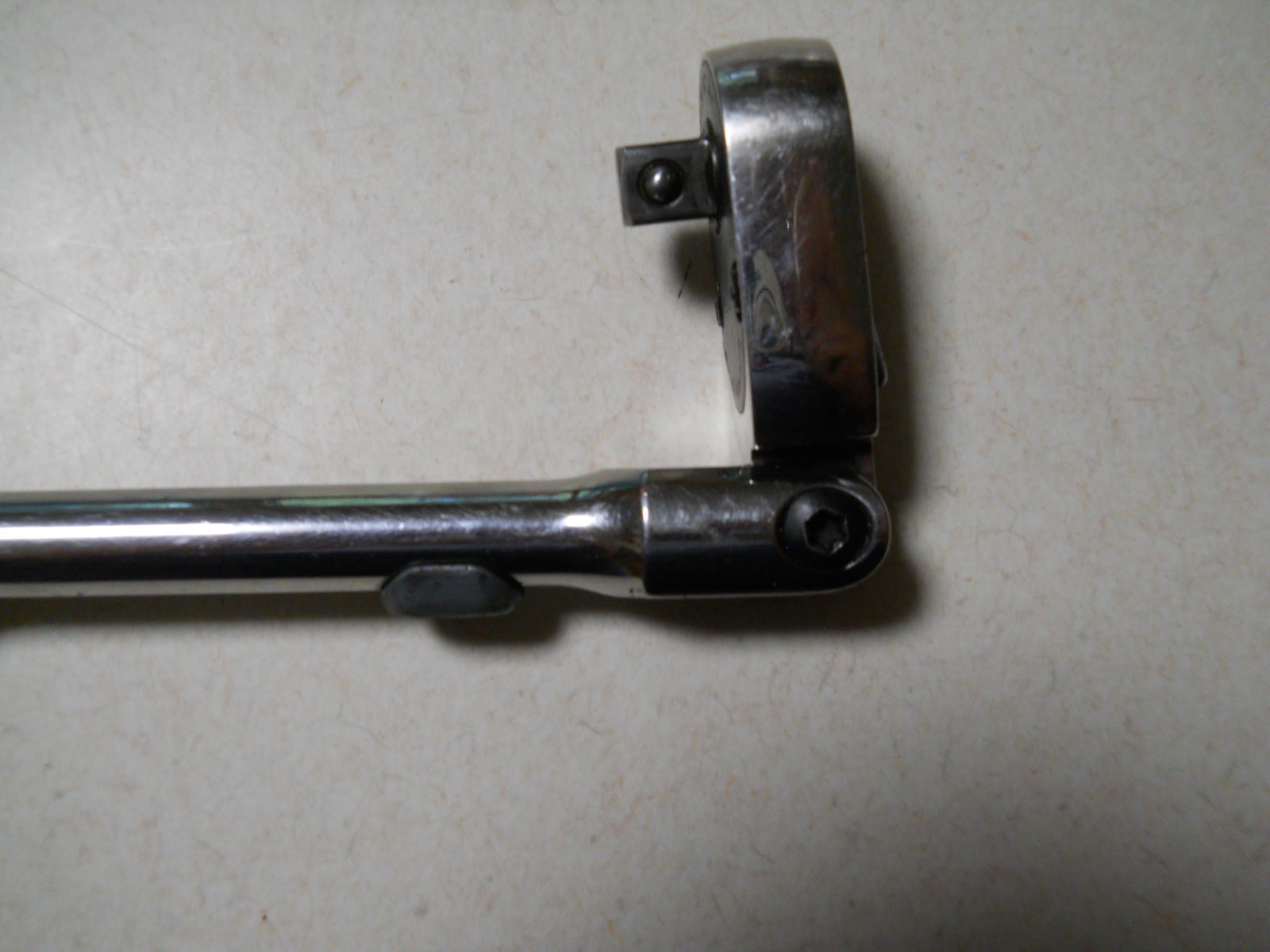 Snap-on 3/8 Flex Head Soft Comfort Grip Handle Ratchet RED FHX80 12 Inches Long
