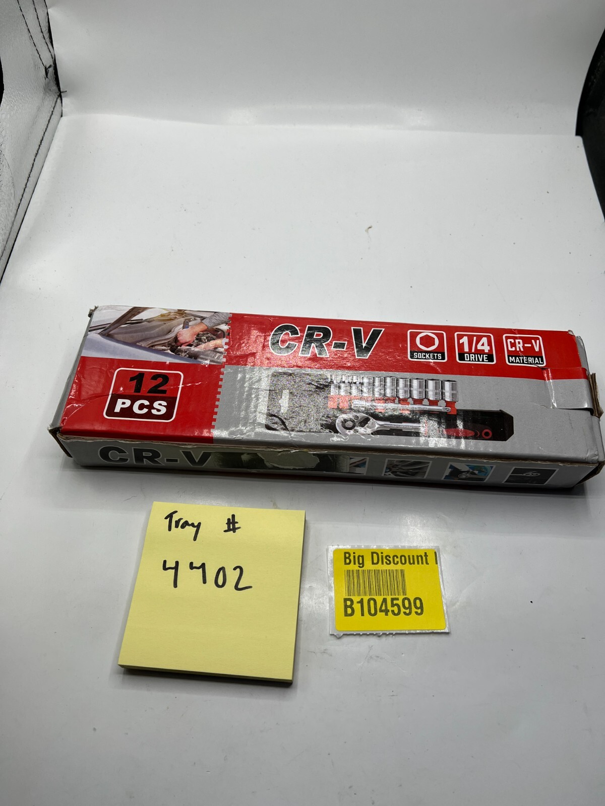 OEM CR-V Material 1/4″ Shallow Drive Socket, Steel Chrome *SEE PHOTOS*