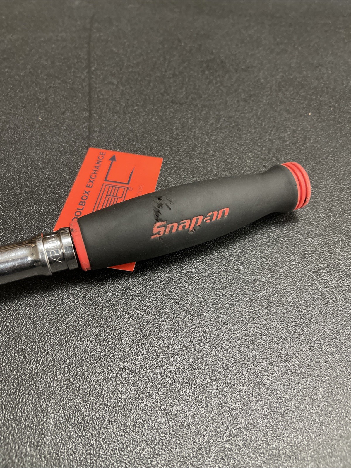 Snap On Tools used SHX80B 1/2″ Drive Soft Grip Handle Locking Flex Head