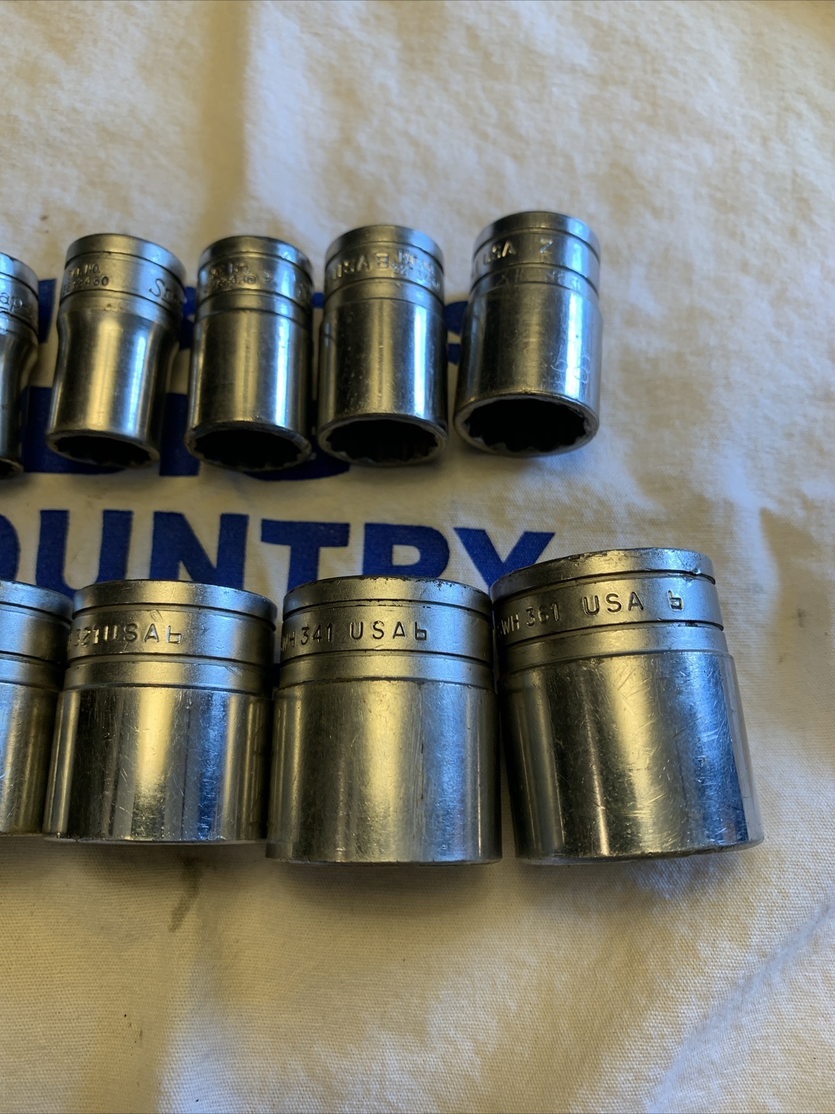 Snap-on 1/2″ Drive 13pc 12pt SAE Flank Drive® Shallow Socket Set (3/8-1-1/8″)
