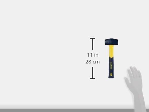 ESTWING Sure Strike Drilling/Crack Hammer – 2 lbs (Pounds), Blue/Yellow