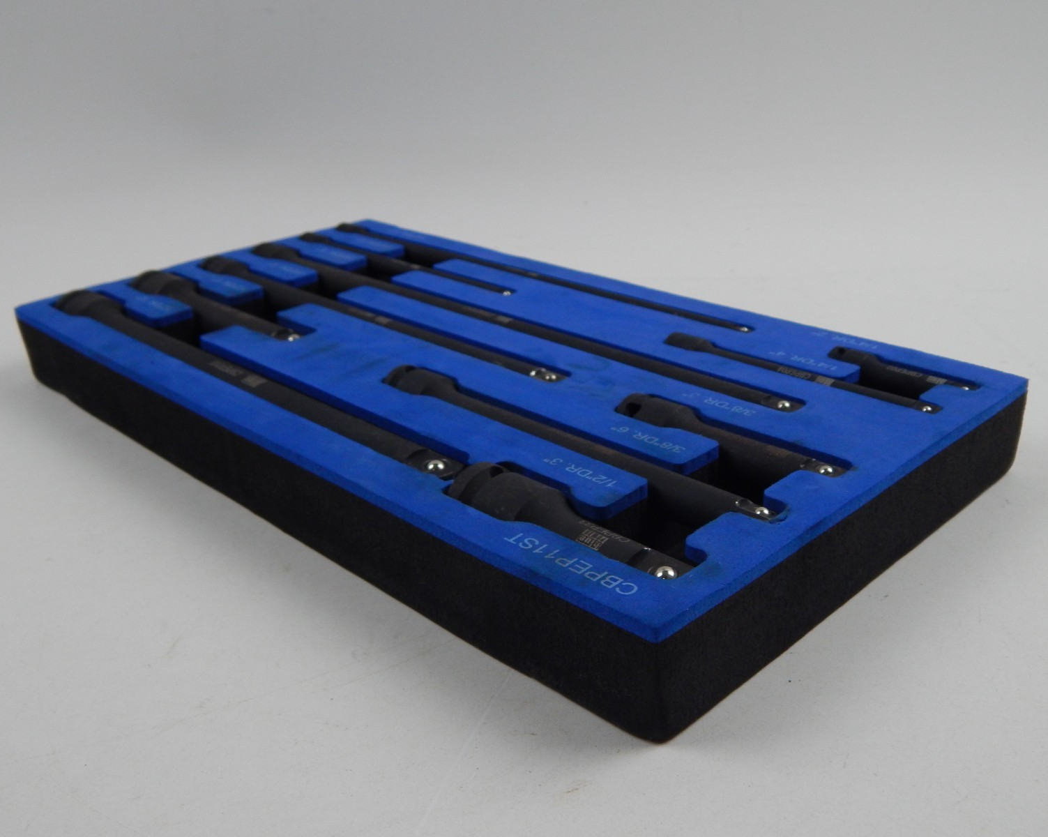 Cornwell Tools CBPEP11ST Combination Drive 11 Pc Impact Extension Set Foam Tray