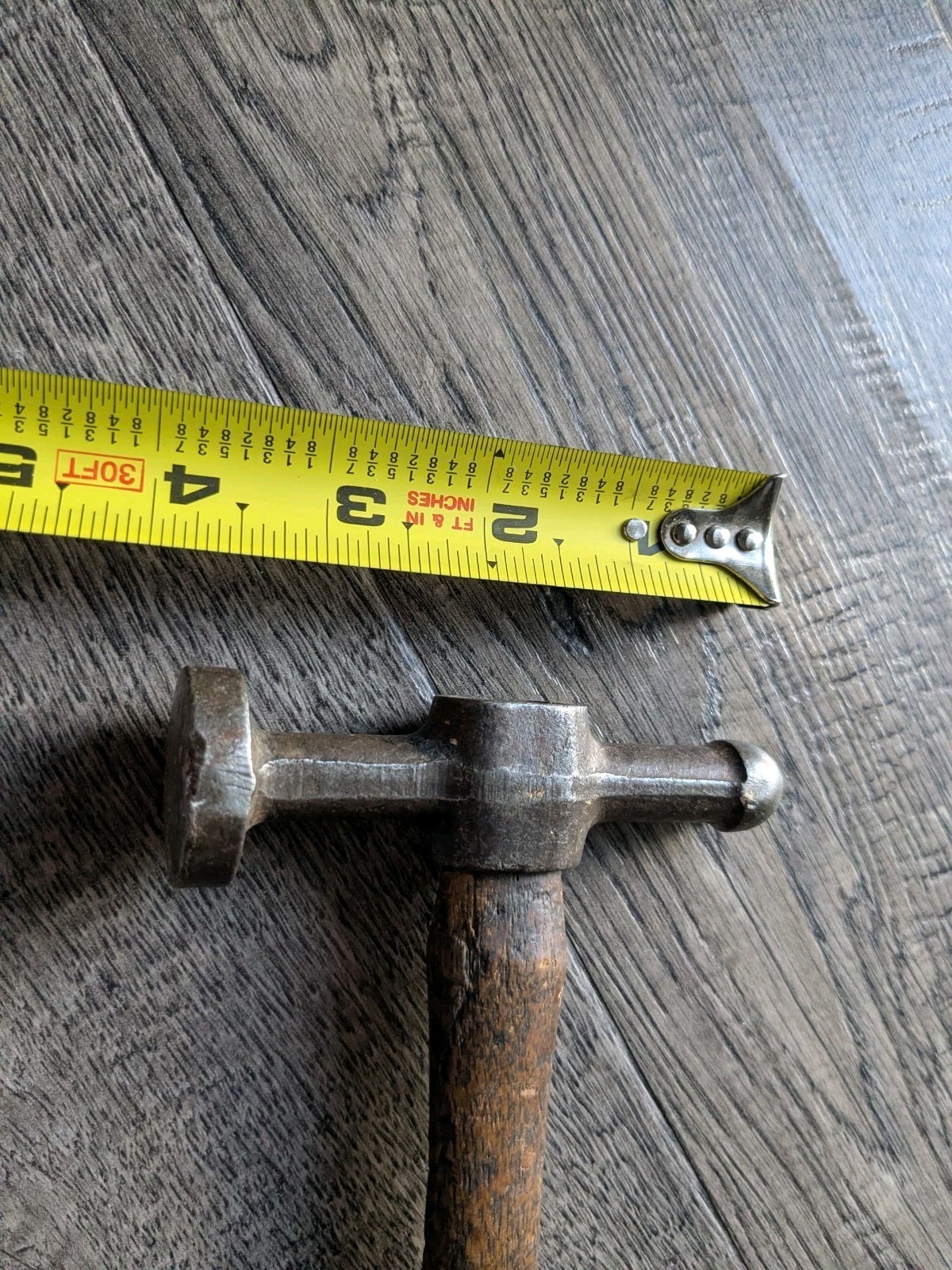 Vintage Auto Body Hammer Square and Round Face