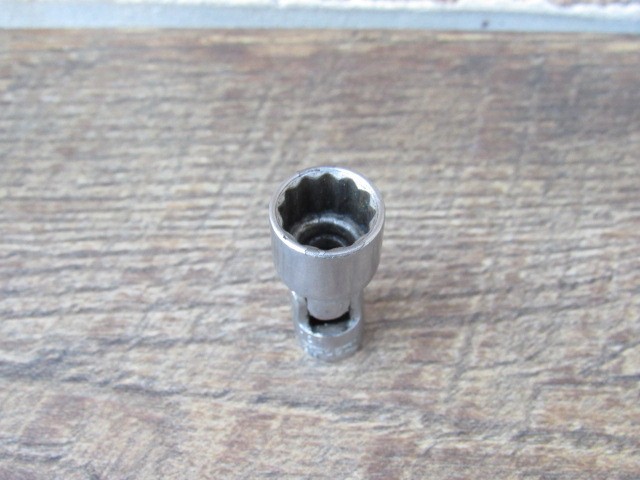 SNAP ON 7/16″ TMU141 1/4″ DRIVE 12 POINT SAE UNIVERSAL SWIVEL SOCKET UNDERLINE