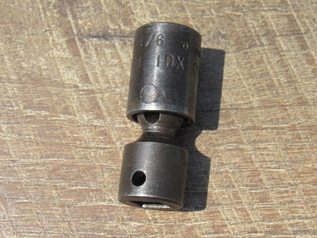 MAC 9/16″ XUI 186 3/8″ DR. 6 PT SAE SWIVEL FLEX UNVERSAL IMPACT SOCKET XUI186