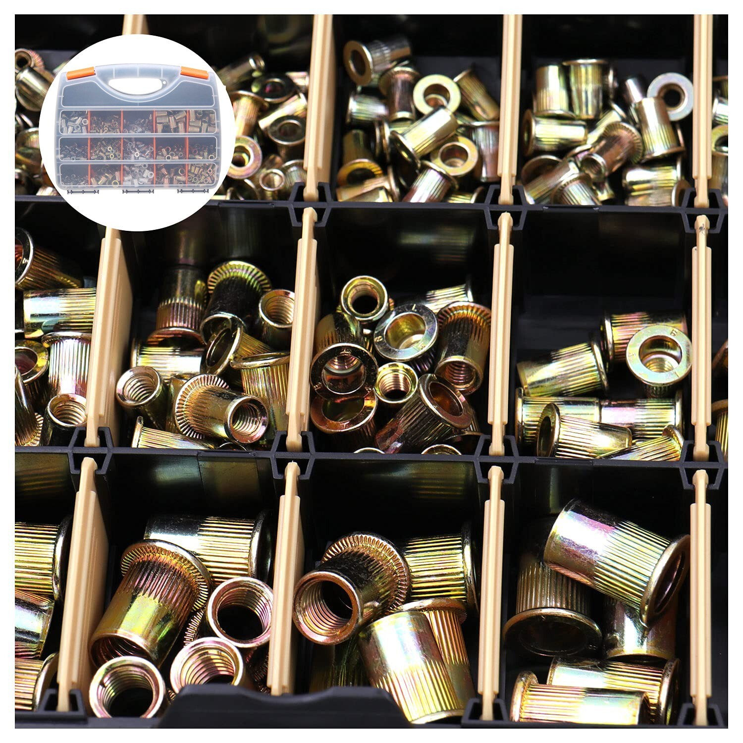1510 Rivet Gun Thread Nut Setter Tool Steel Nut Insert Mandrel/NutSert Metric&SA