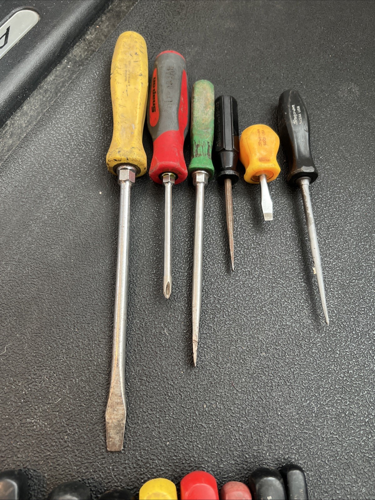 ⭐️Lot 22 Snap On Phillips Flat Head Screwdriver Set SSDP SSDSets 🔥vintage