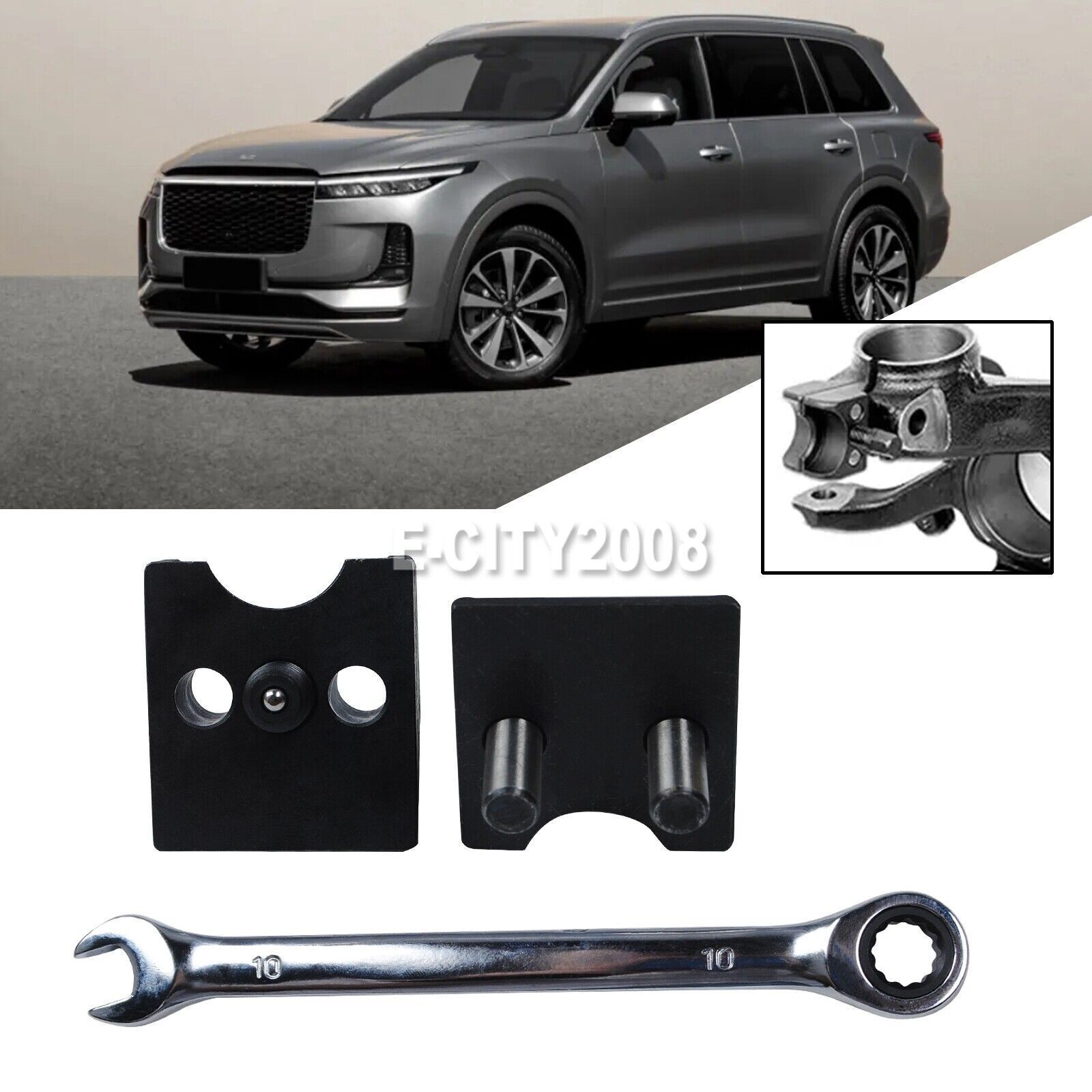 Universal Suspension Strut Split Hub Steering Knuckle Spreader Spreading Tool US