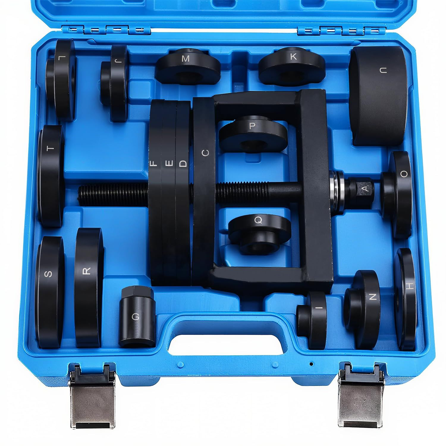 FreeTec Master Wheel Bearing Removal Tool, Hub Tool Set Blue