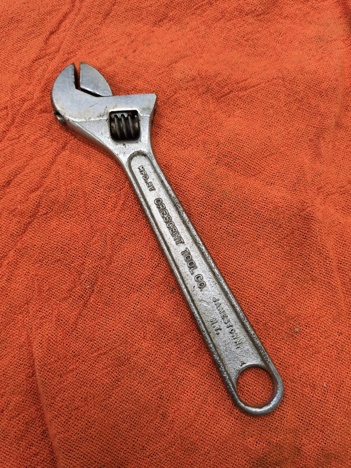 Crescent Tool Co 6″ Adjustable Wrench Forged Crestoloy Steel Jamestown NY USA