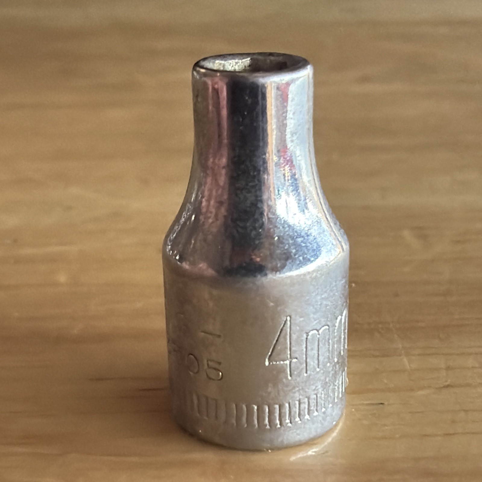 Craftsman 4mm Shallow Socket 1/4″ Drive 6 Point G Series 43505 Made in USA