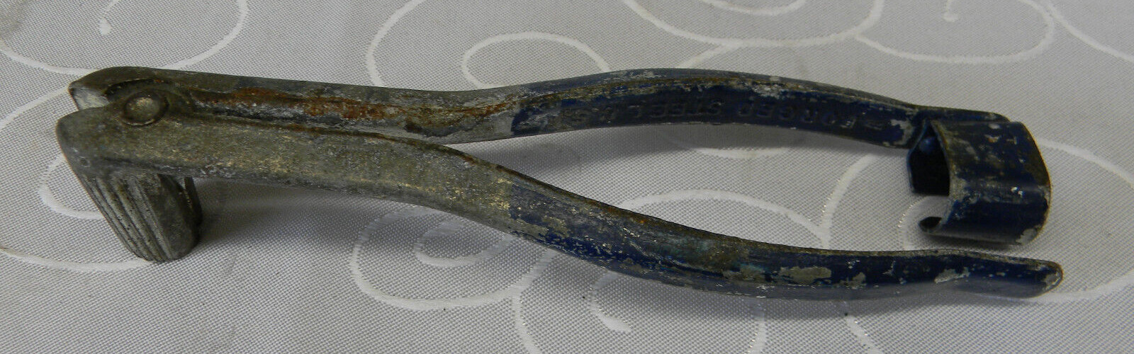 VINTAGE BLUE BIRD BATTERY TERMINAL PLIERS #20 FORGED STEEL MADE IN USA