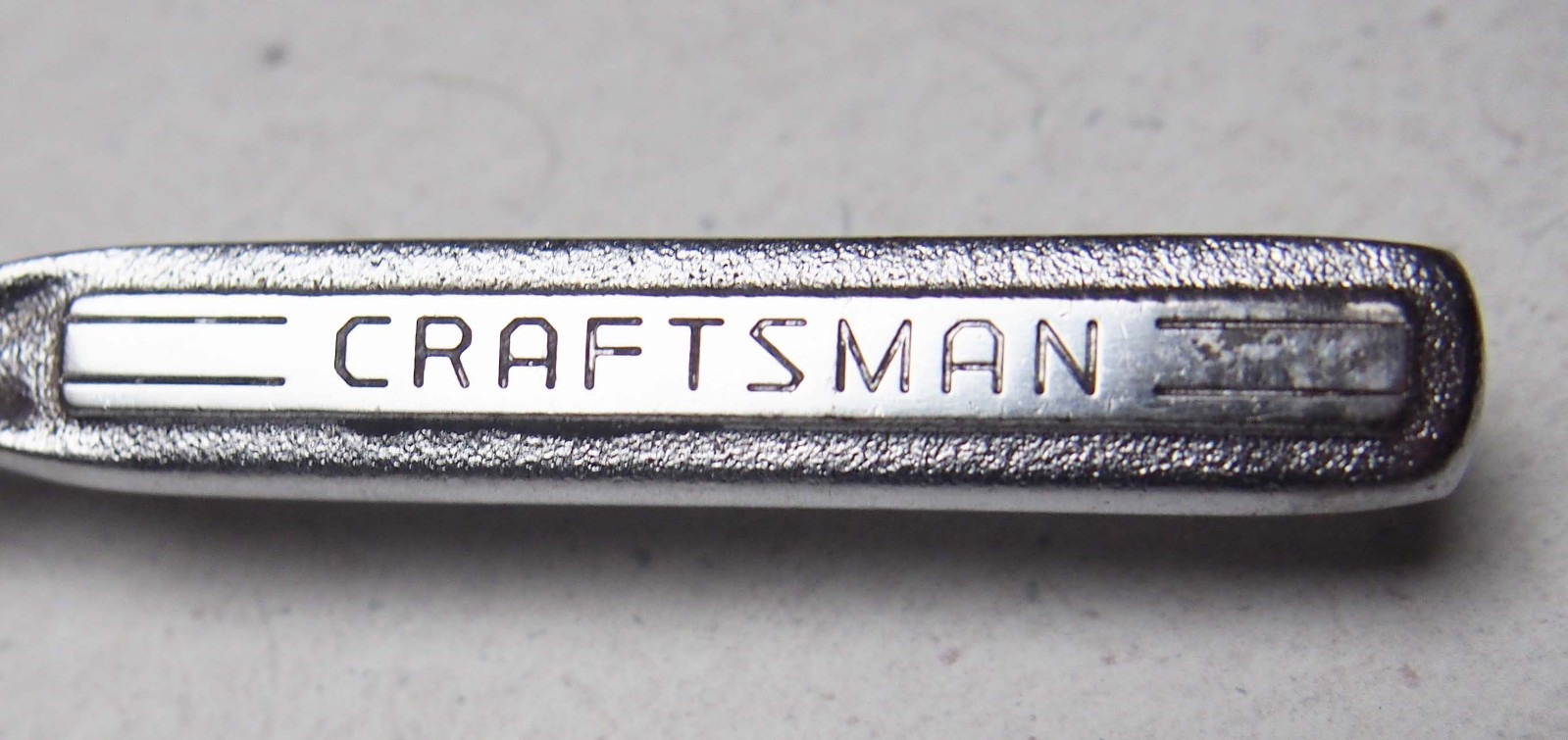 Craftsman Vintage Ratchet 1/4 dr 43185 Quick Release Oil Hole -V-