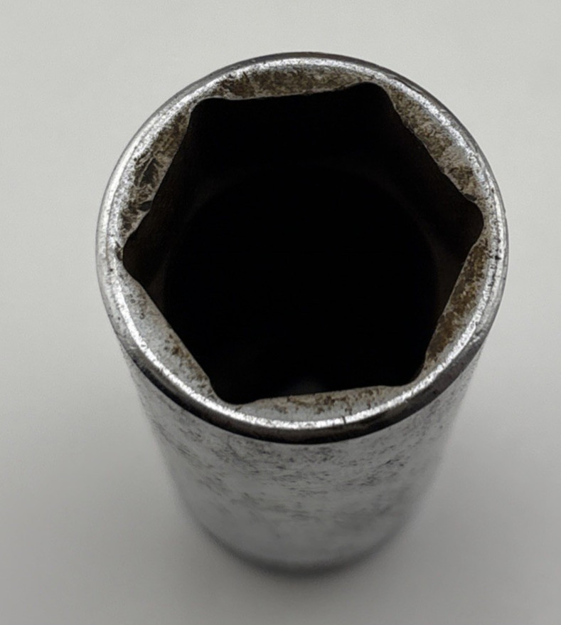 Snap On Tools TS321 – 1/2″ Drive 1″ SAE Deep 6 Point Chrome Socket – USA