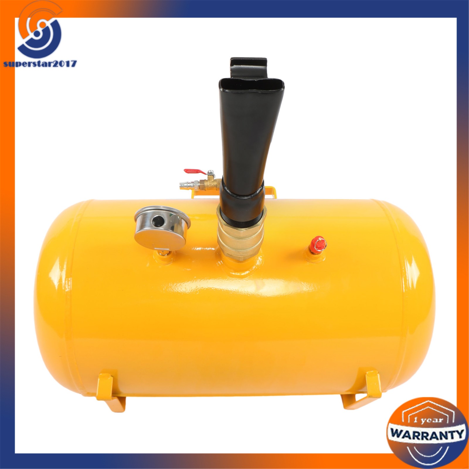 10 Gallon Air Tire Bead Seater 145PSI Blaster Tool Seating Inflator Truck ATV