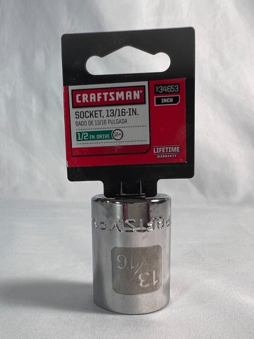 NEW Craftsman Socket 3/8 & 1/2″ Drives 6 &12 pt Choose Size Metric / SAE