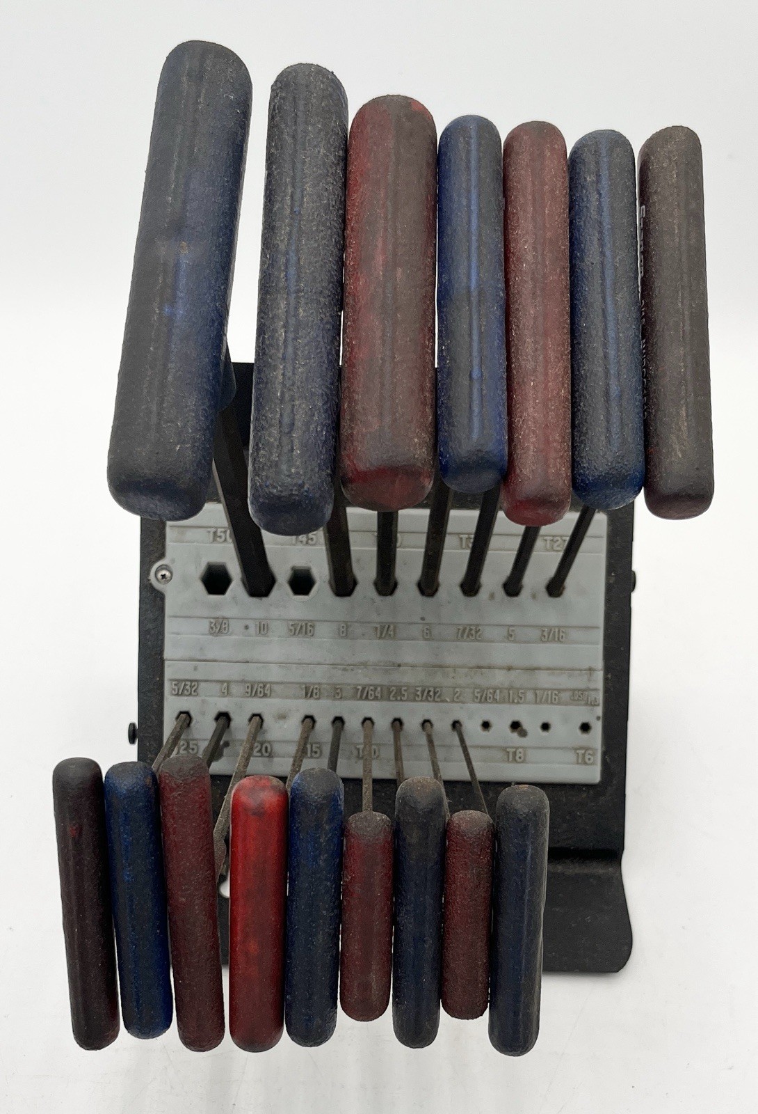 Snap-on Tools USA 16pc SAE & Metric Soft Grip T-Handle Ball Hex Wrench Set