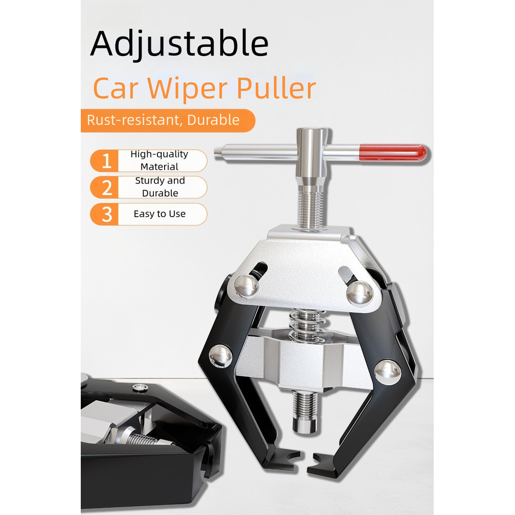 Carbon Steel Heavy Duty Wiper Arm Puller Remover Tool Adjustable Design