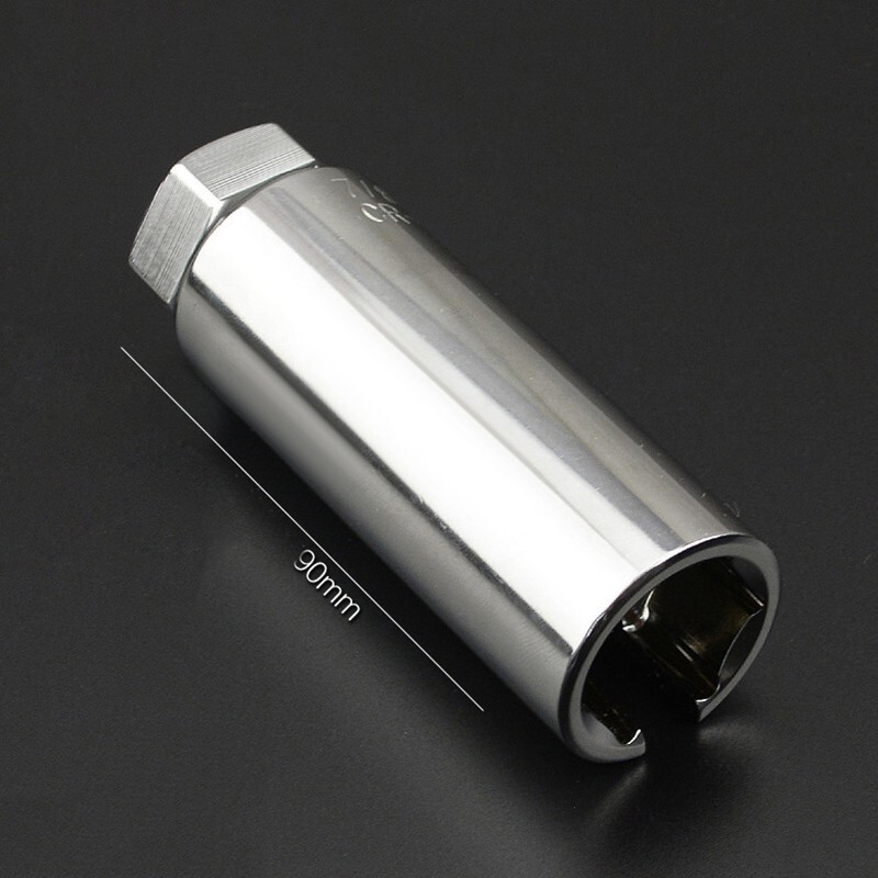 7/8» 22mm O2 Oxygen Sensor Socket Removal Tool Side Wire Cutout 1/2″ Drive