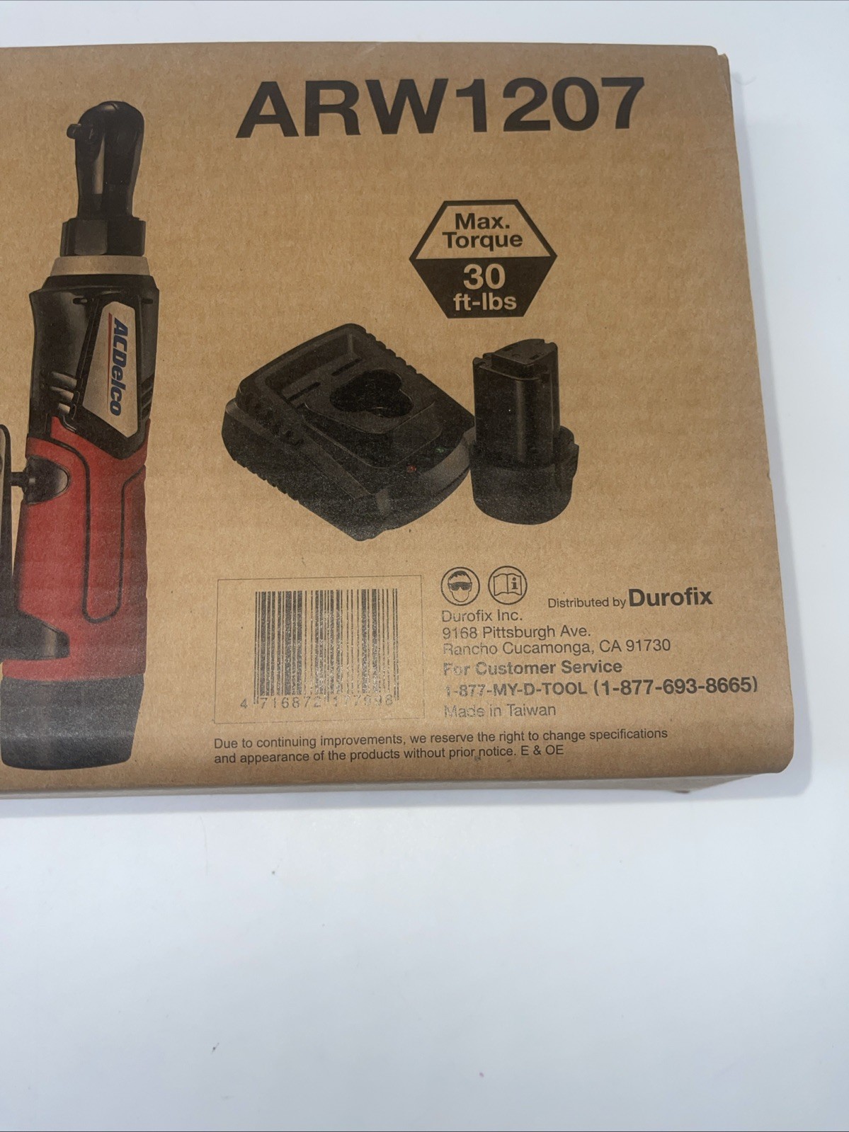 ACDelco ARW1207 Li-ion 12V 1/4″ Ratchet Wrench