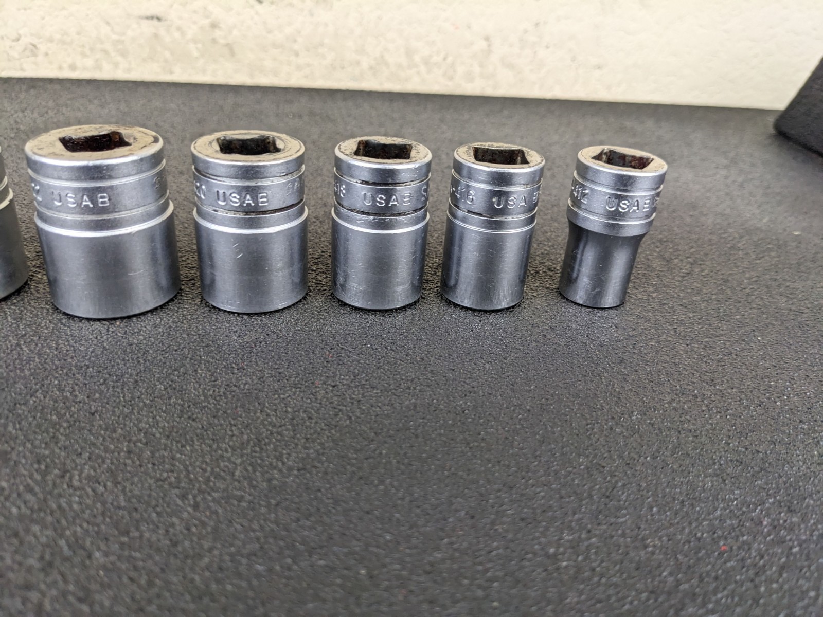 #bp288 Snap-on Tools USA 1/2″ Drive SAE 8 Point Double Square Socket Set