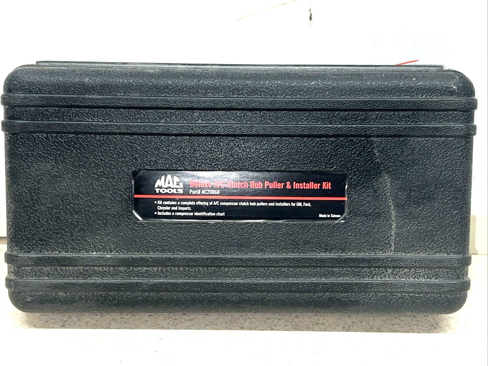 Mac Tools Deluxe A/C Clutch Hub Puller and Installer Kit AC20868