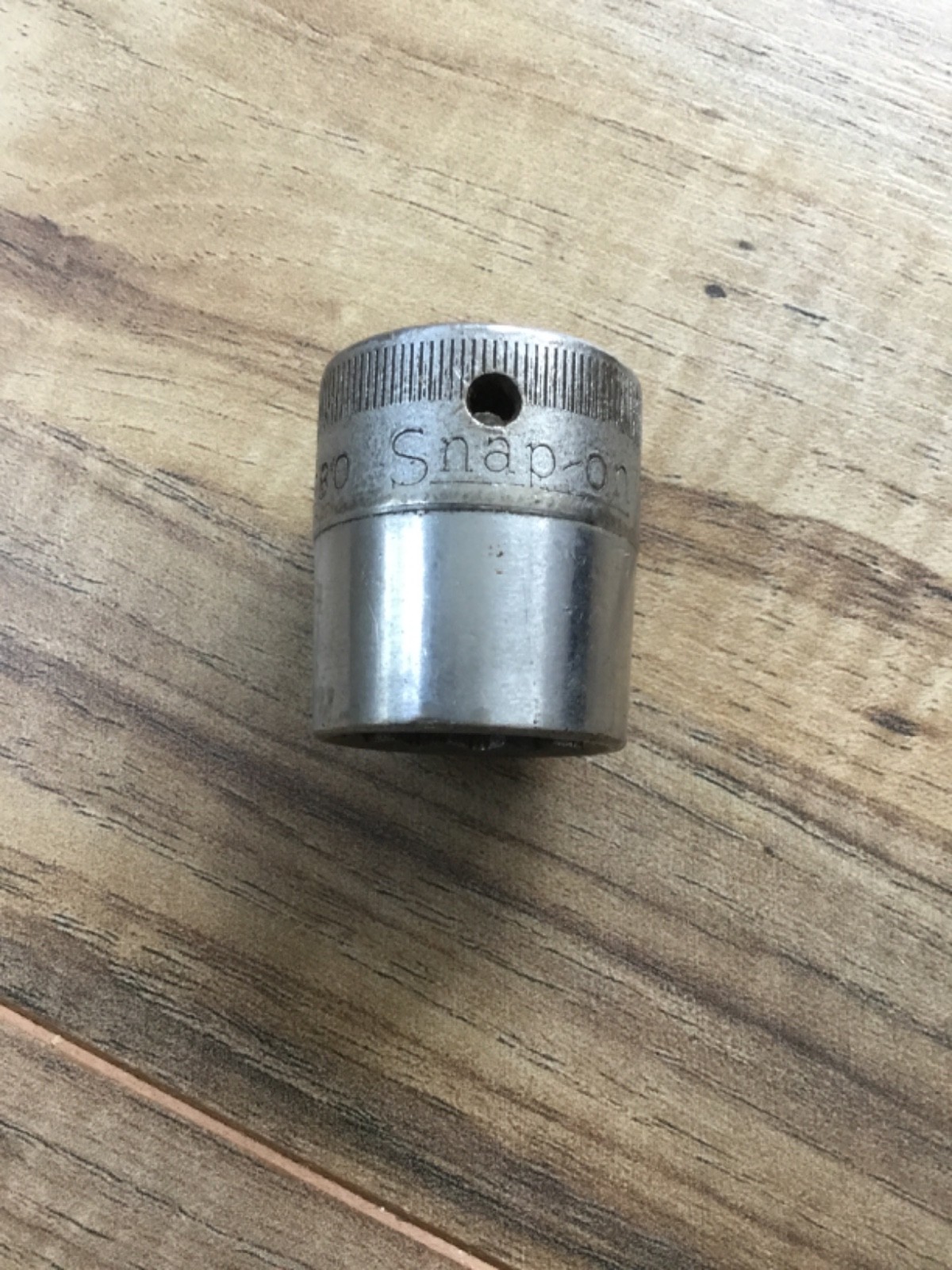 Vintage Snap On DH280, 1/2″Drive, 7/8” Socket, Shallow , 12 Point.