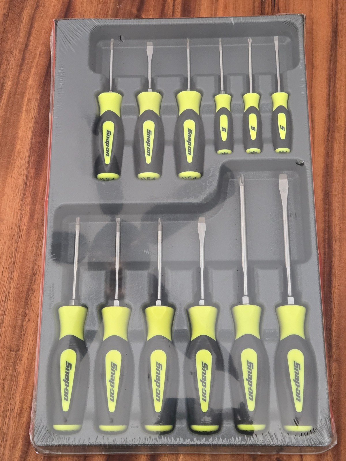 Snap-on SGDXW120B 12pc Soft Grip Combination Screwdriver set PICK YOUR COLOR