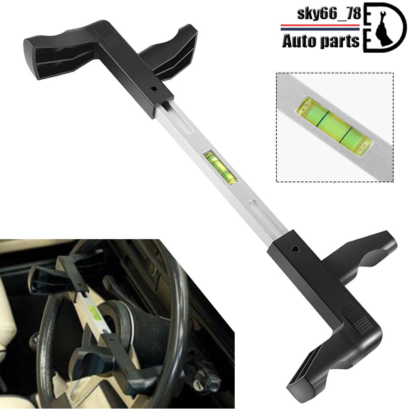 ATD-3100 Steering Wheel Level Alignment Tool for Passenger Cars Trucks 270-340mm