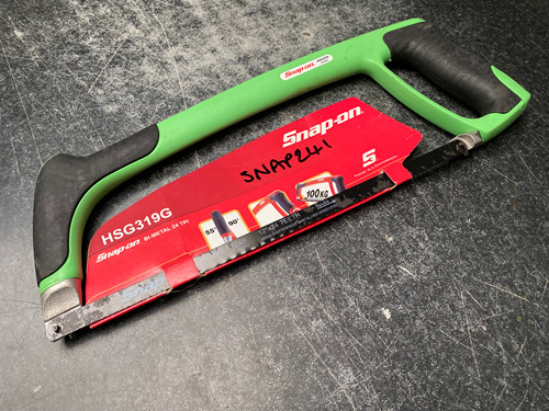 Snap On Bi-Metal 24TPI Saw Hacksaw 12″x24 High Speed Steel – HSG319 / HSG319G