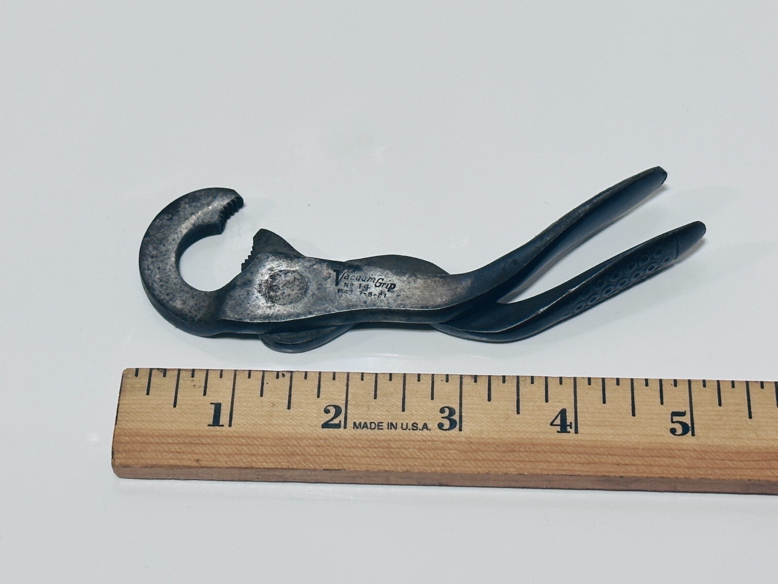 Vacuum Grip RARE No 14 Steeldraulic Pliers Forged Steel Products Sold by Snap-On