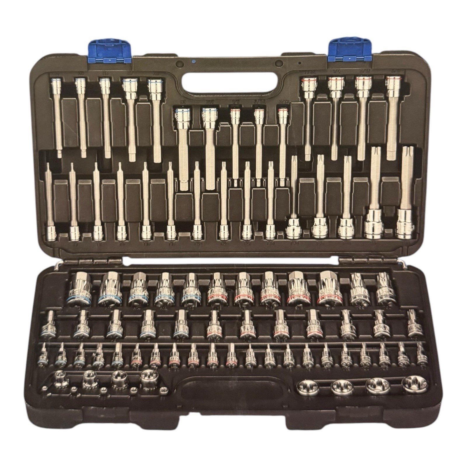QUINN 87 Pc Master Bit Socket Set Professional Mechanics Tool Kit New Sealed