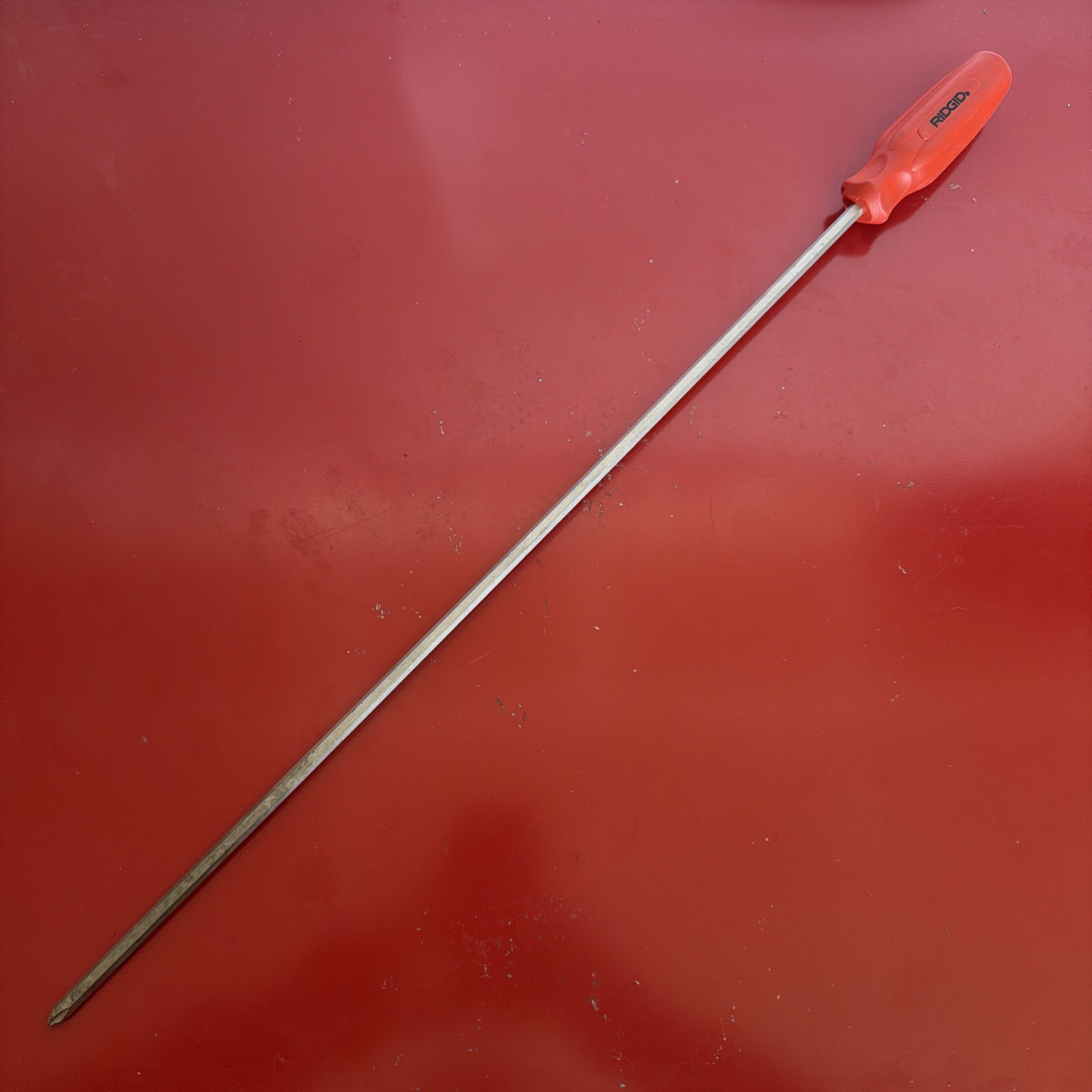 Ridgid No. 2 P2 Cabinet Phillips Screwdriver Orange 20″ Long Shank 507-583 USA